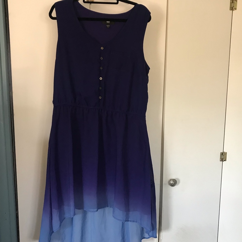 High low ombré dress